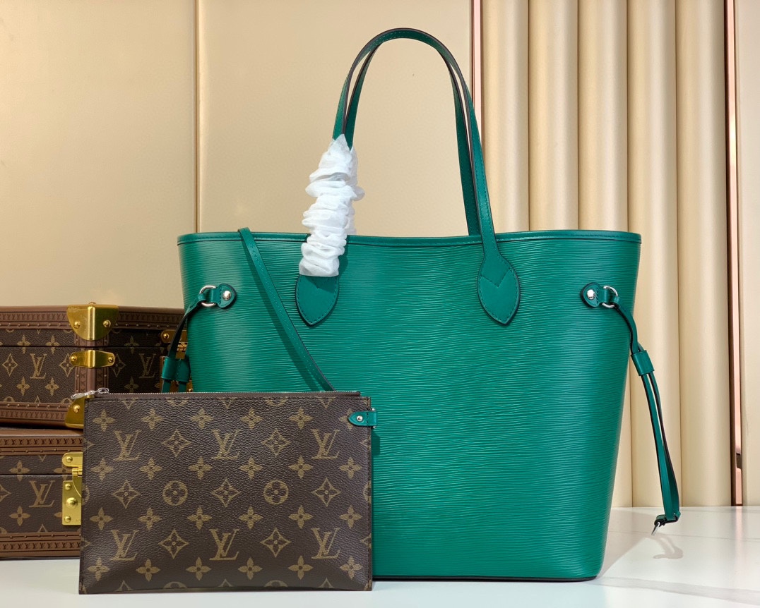 Louis Vuitton LV Neverfull Bolsos de mano Bolsos de Tote Negro Marrón Verde Rojo Epi M11930