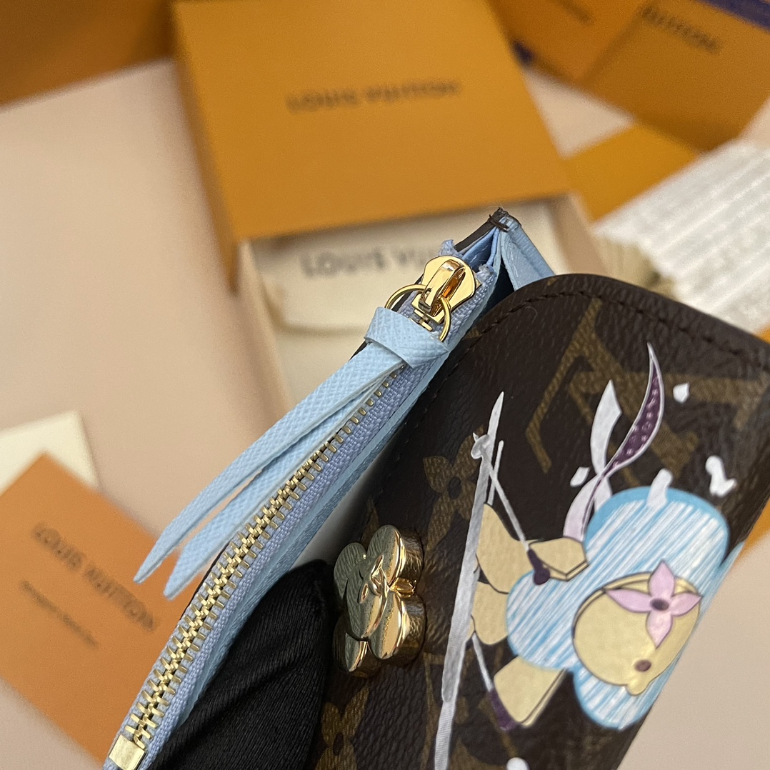 Louis Vuitton Rosalie Coin Purse - Snow Show Collection, Monogram Canvas 10 i1731333959 6876 6