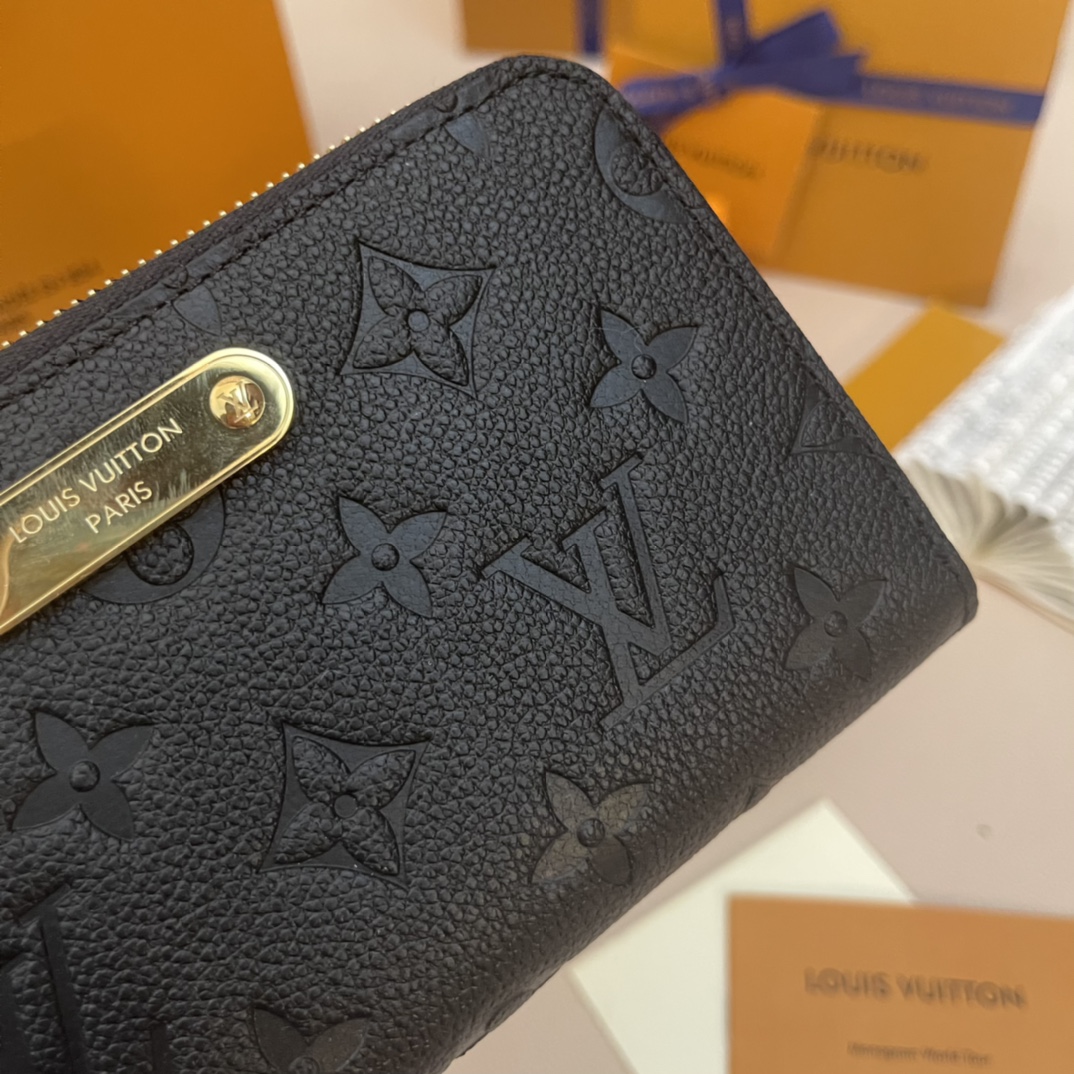 Louis Vuitton Margot Wallet Monogram Empreinte Leather, Black, 17 x 11 x 5 cm 5 i1731505566 2506 2