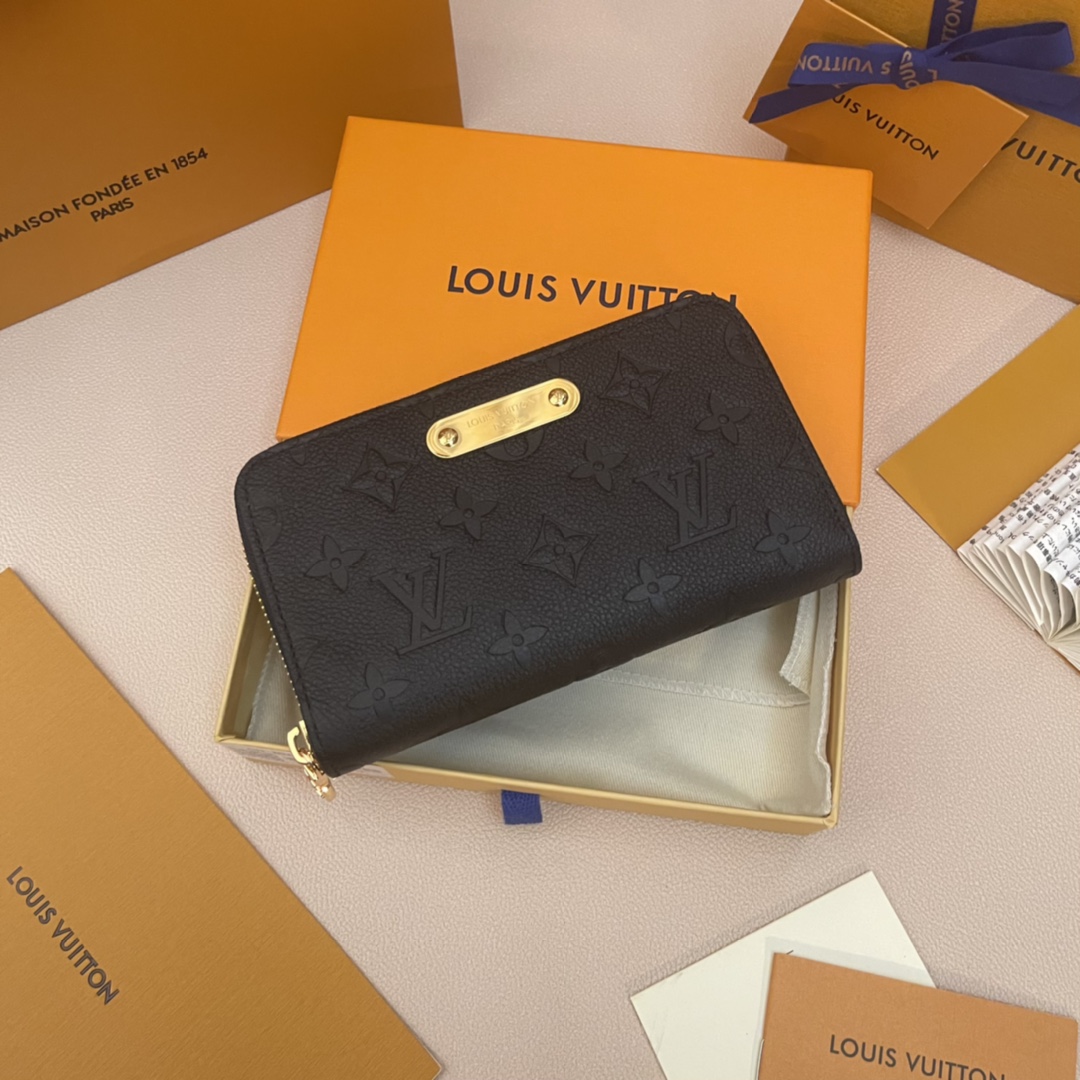 Louis Vuitton Margot Wallet Monogram Empreinte Leather, Black, 17 x 11 x 5 cm 4 i1731505566 2731 6
