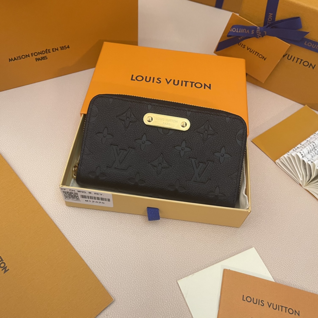 Louis Vuitton Margot Wallet Monogram Empreinte Leather, Black, 17 x 11 x 5 cm 1 i1731505566 5615 1