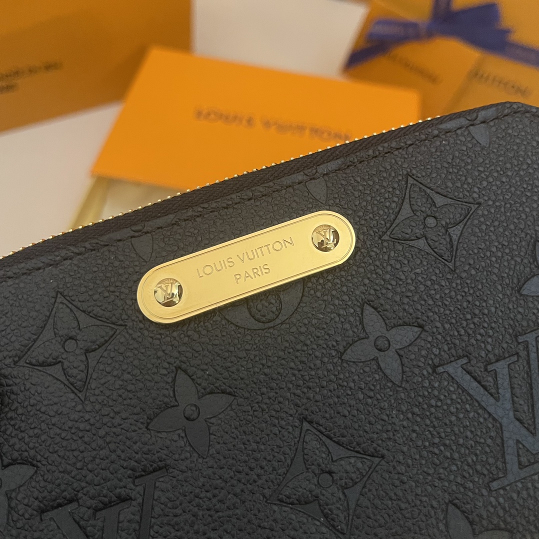 Louis Vuitton Margot Wallet Monogram Empreinte Leather, Black, 17 x 11 x 5 cm 3 i1731505566 7214 0