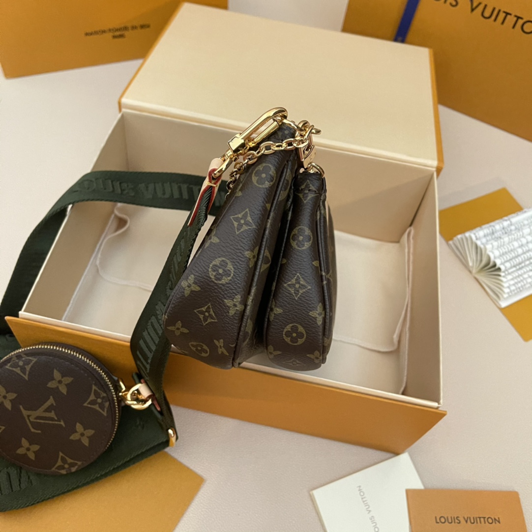 Louis Vuitton Multi Pochette Accessoires Monogram Canvas Crossbody Bag 3 i1731564401 3541 1