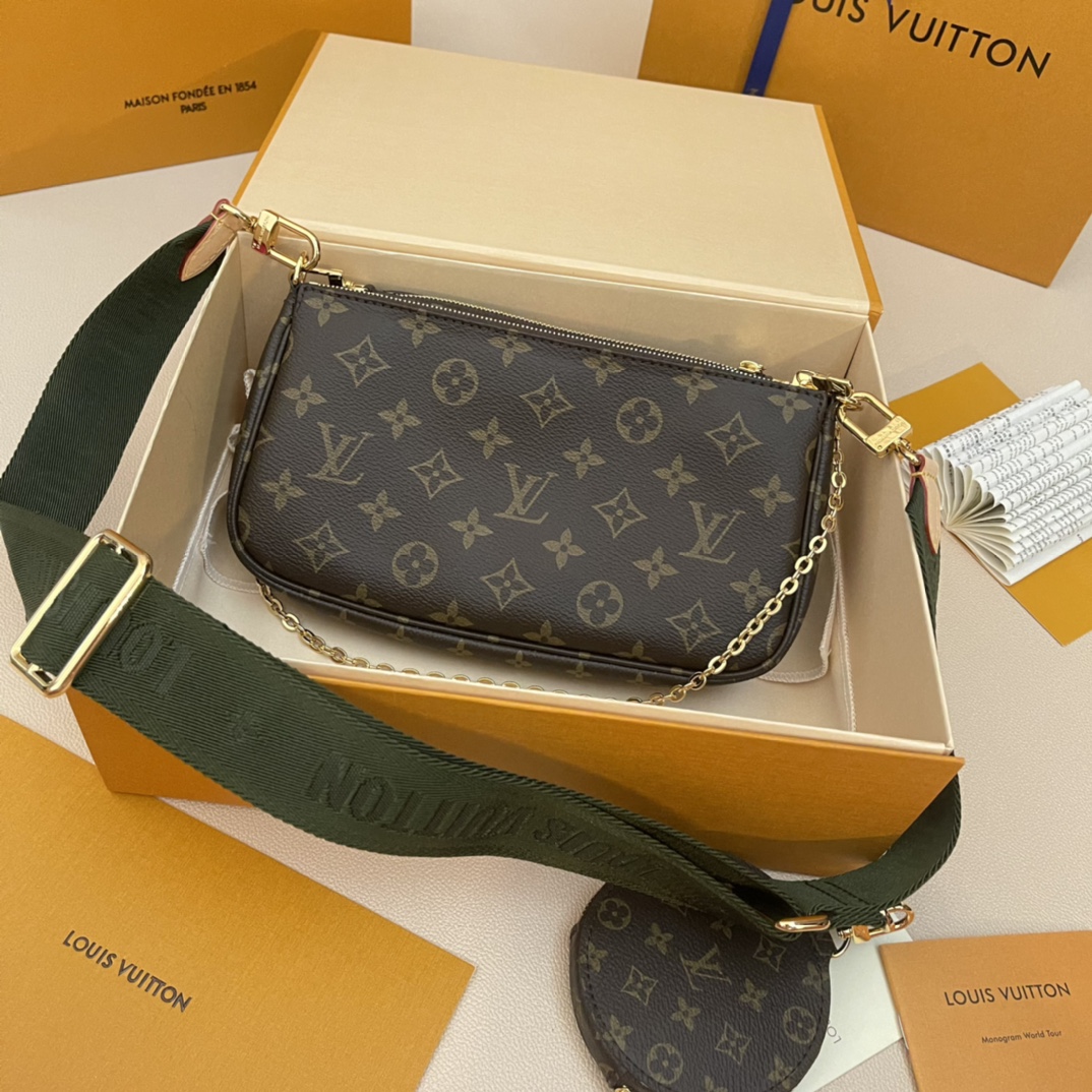 Louis Vuitton Multi Pochette Accessoires Monogram Canvas Crossbody Bag 2 i1731564402 2269 7