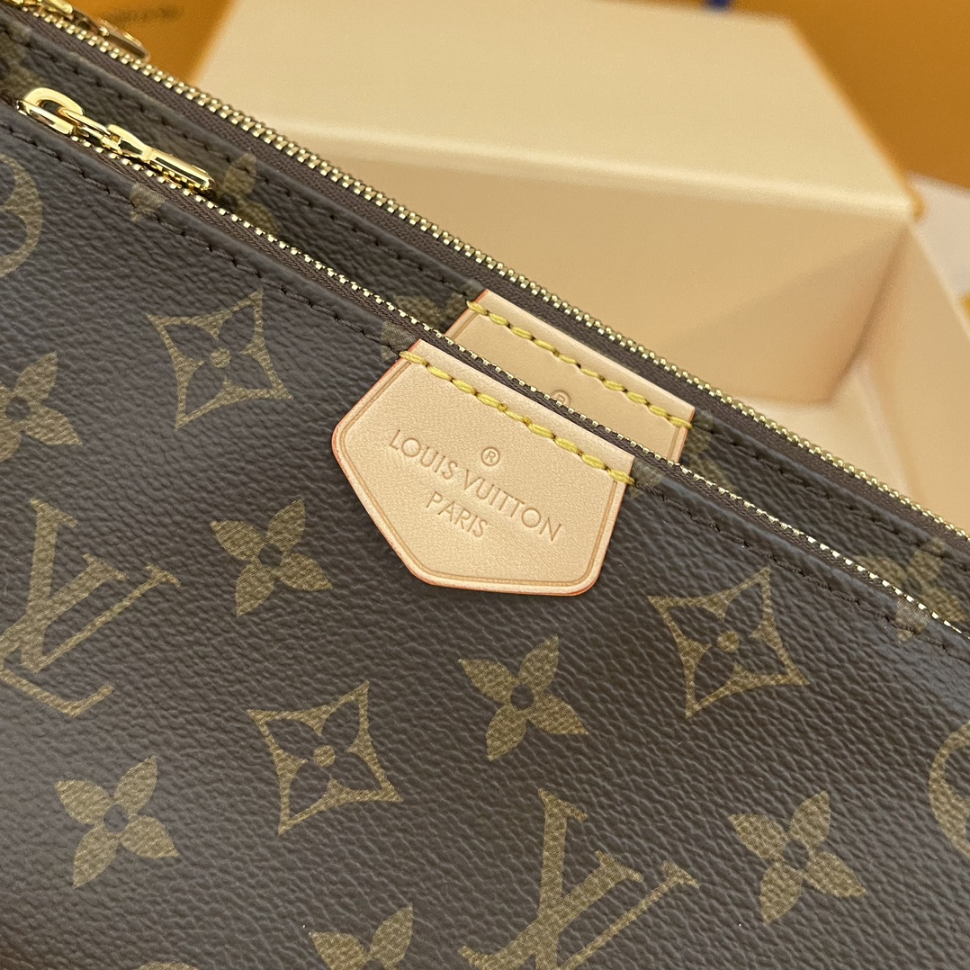 Louis Vuitton Multi Pochette Accessoires Monogram Canvas Crossbody Bag 4 i1731564402 6059 8