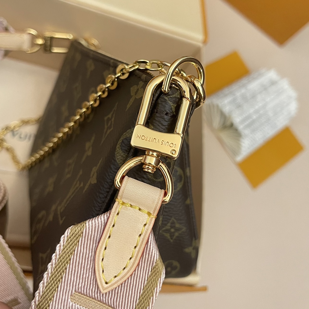Louis Vuitton Multi Pochette Accessories Monogram Canvas Crossbody Bag 4 i1731821432 7725 6