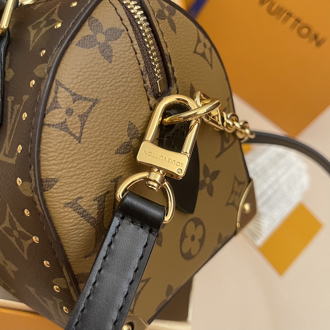 Louis Vuitton Speedy Trunk 20: Monogram Canvas, Gold-Tone Hardware, Iconic Style 6 i1731825045 803 4