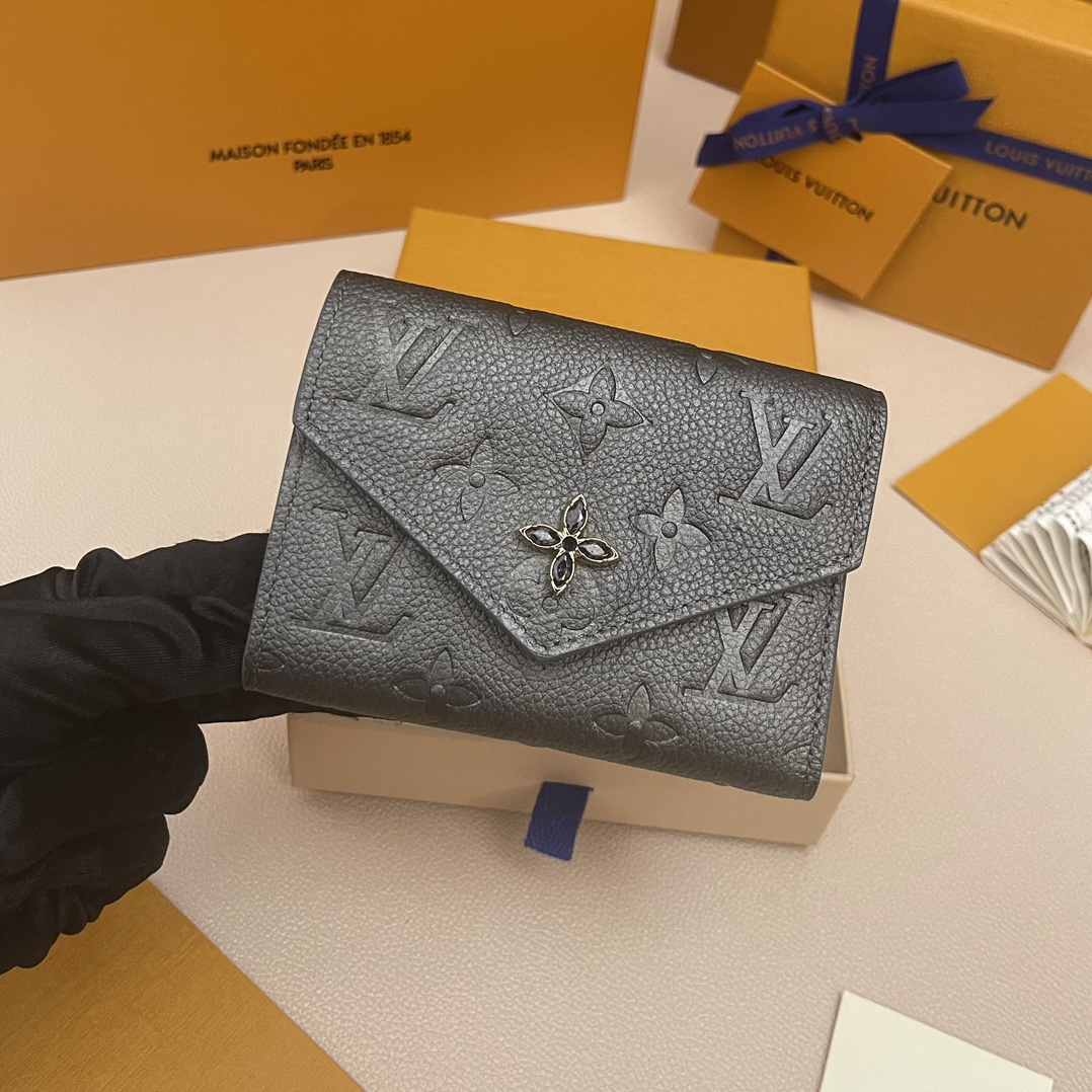 Louis Vuitton Victorine Wallet Monogram Empreinte Leather Compact Design 2 i1731853360 8351 2