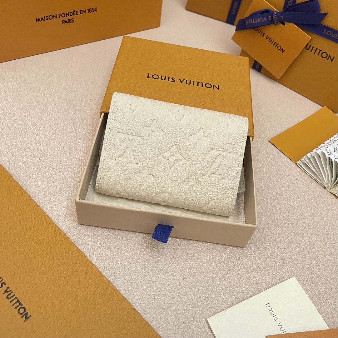 Louis Vuitton Victorine Wallet Monogram Empreinte Leather Azur Cream 2 i1731854087 7929 0