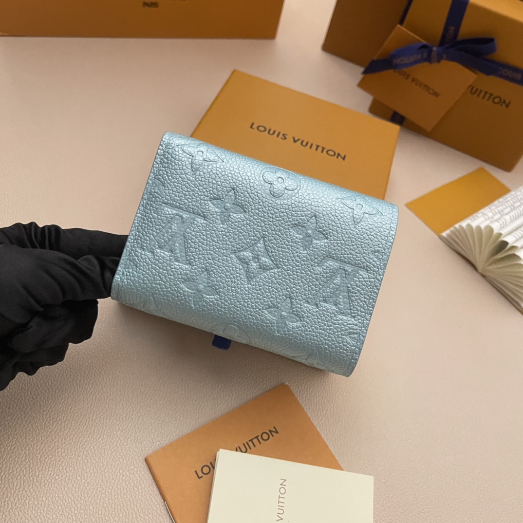 Louis Vuitton Victorine Wallet Monogram Empreinte Leather Azur/Glace M82746 4 i1732718227 2443 8