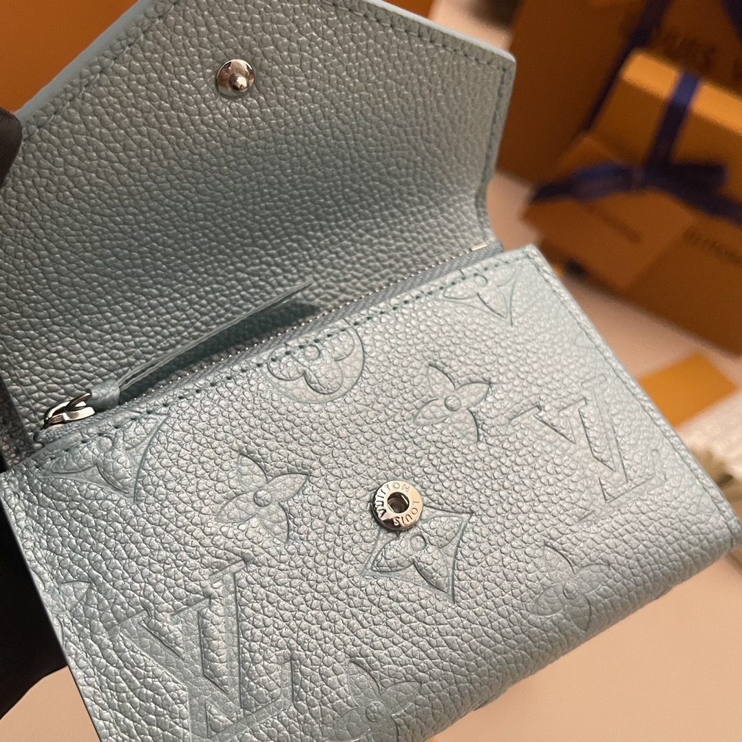 Louis Vuitton Victorine Wallet Monogram Empreinte Leather Azur/Glace M82746 7 i1732718227 9157 4