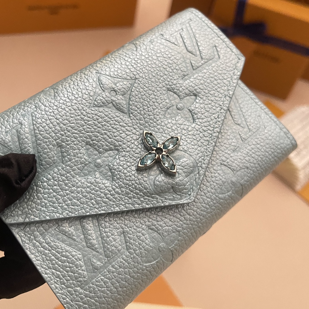 Louis Vuitton Victorine Wallet Monogram Empreinte Leather Azur/Glace M82746 6 i1732718227 9167 2