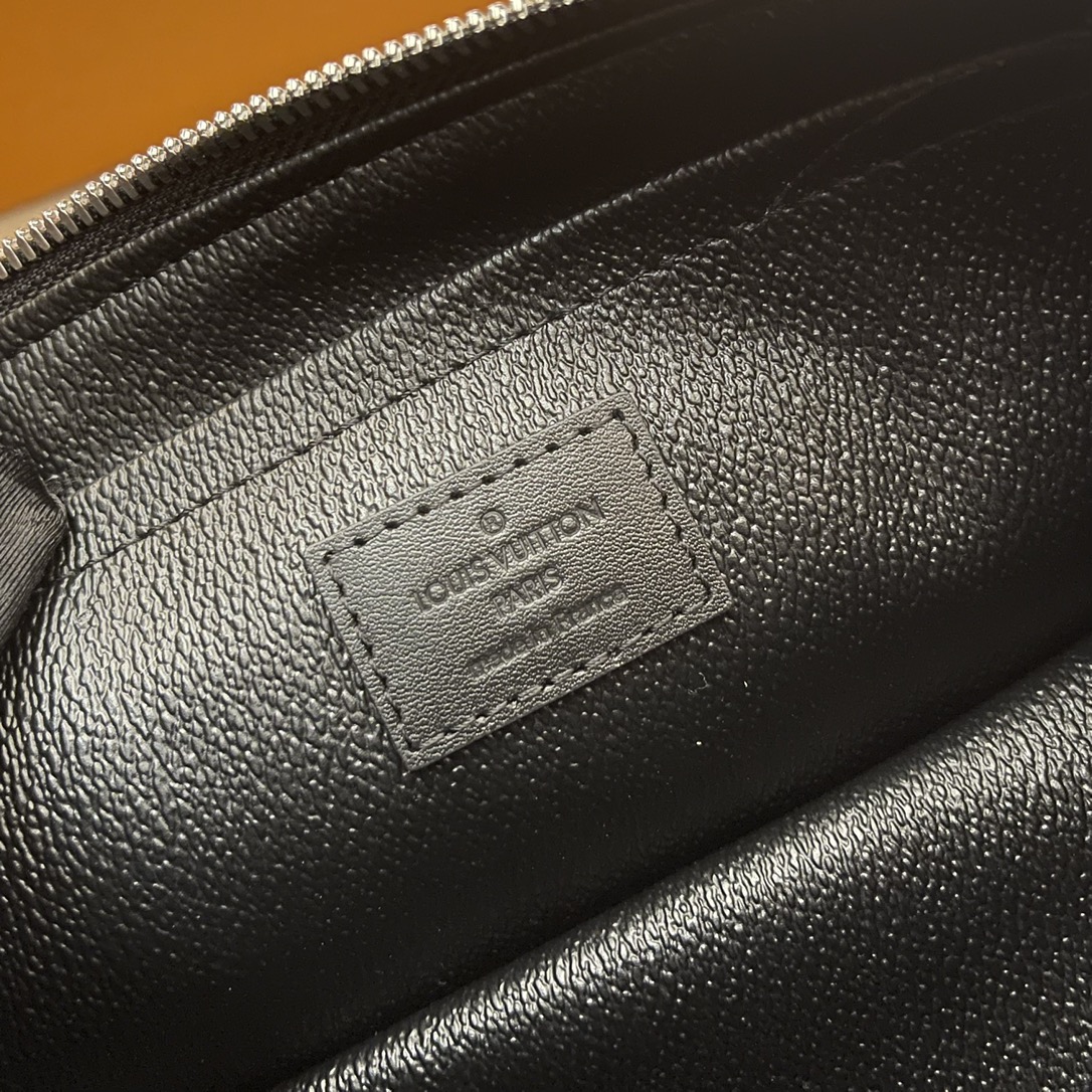 Louis Vuitton Toiletry Bag 26 with Monogram Shadow, Black Leather 10 i1733490347 7913 7