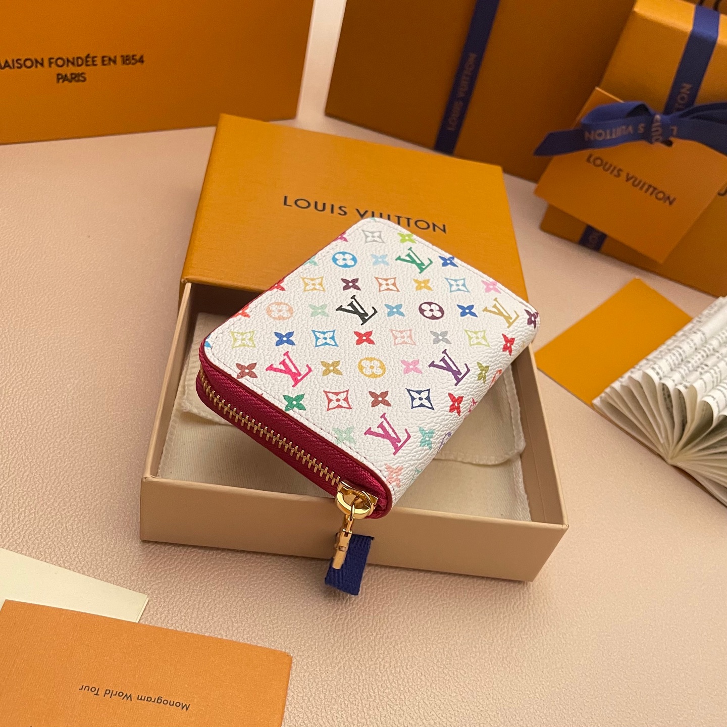 Louis Vuitton Zippy Coin Purse Monogram Canvas Multicolor M13409 3 i1736532095103 7589 0 2