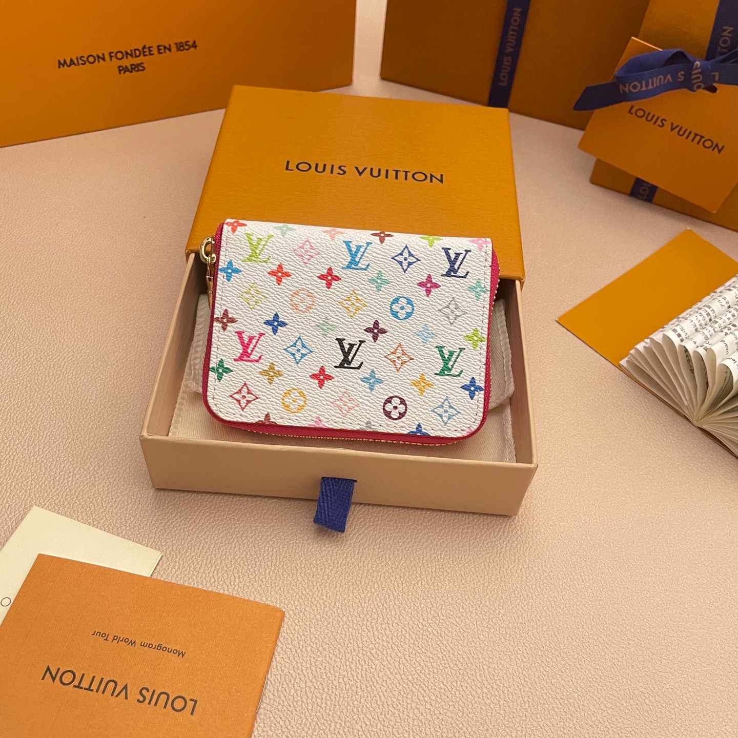 Louis Vuitton Zippy Coin Purse Monogram Canvas Multicolor M13409 2 i1736532096796 2870 0 1
