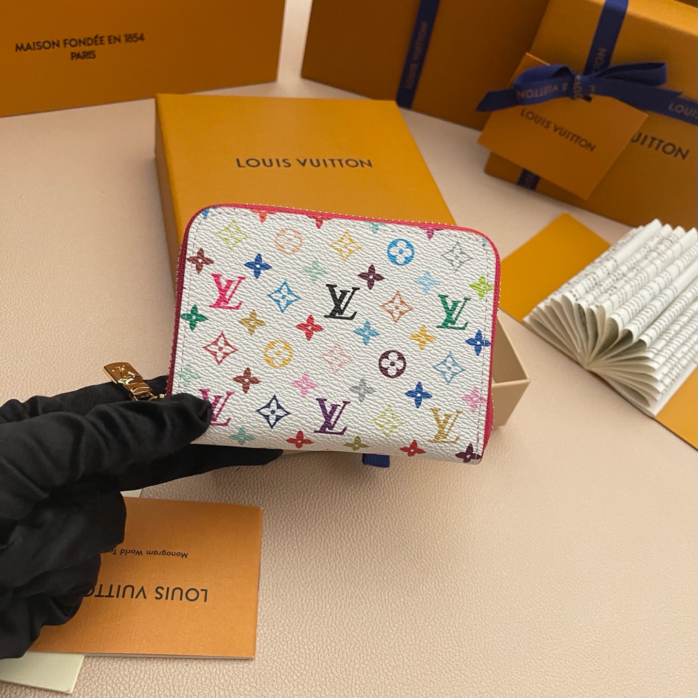 Louis Vuitton Zippy Coin Purse Monogram Canvas Multicolor M13409 5 i1736532097329 4517 0 7