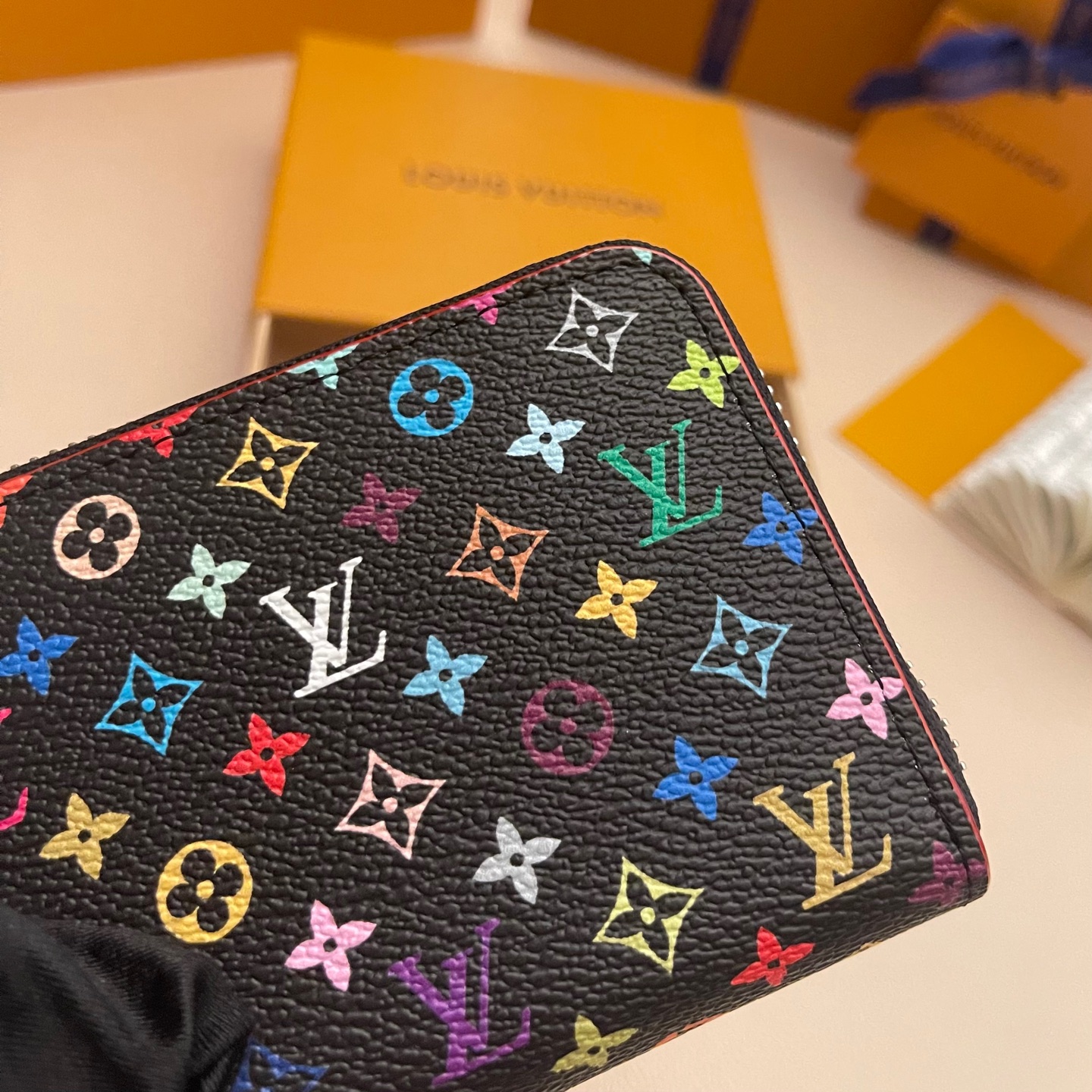 Louis Vuitton Zippy Coin Purse Monogram Canvas Multicolor Leather Wallet 6 i1736532155108 1257 0 5