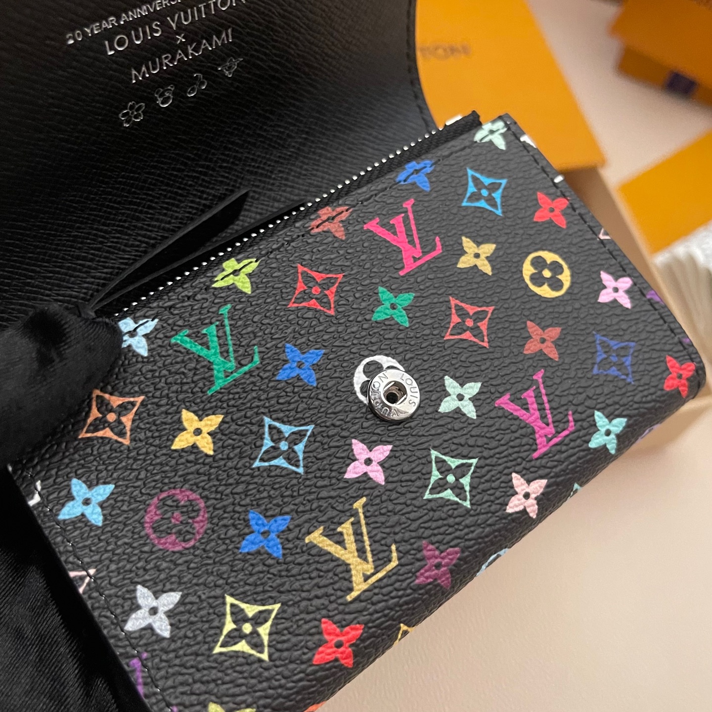 Louis Vuitton Rosalie Coin Purse Murakami Edition - Compact & Stylish Wallet 5 i1736532331750 4908 0 3