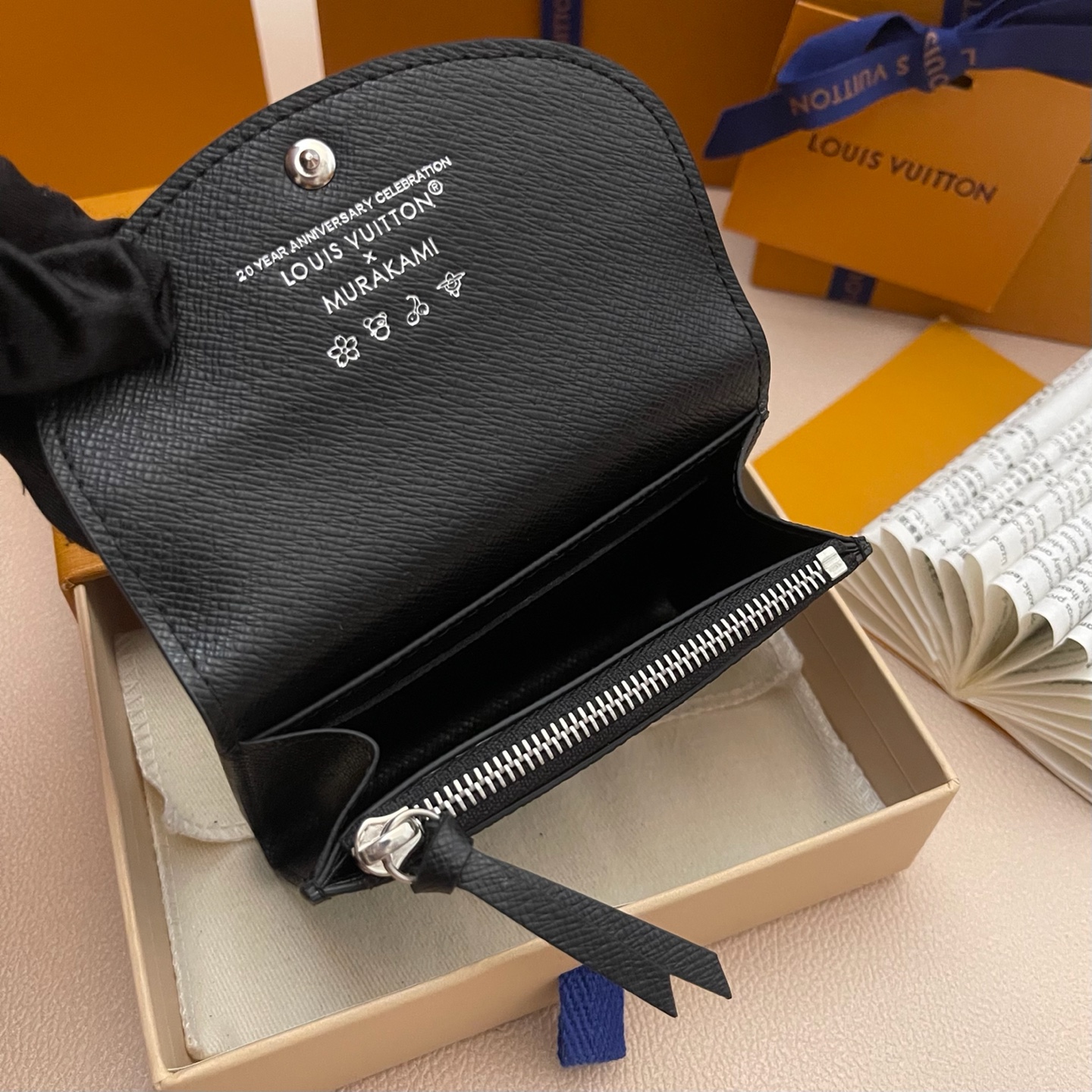Louis Vuitton Rosalie Coin Purse Murakami Edition - Compact & Stylish Wallet 6 i1736532332652 6878 0 4