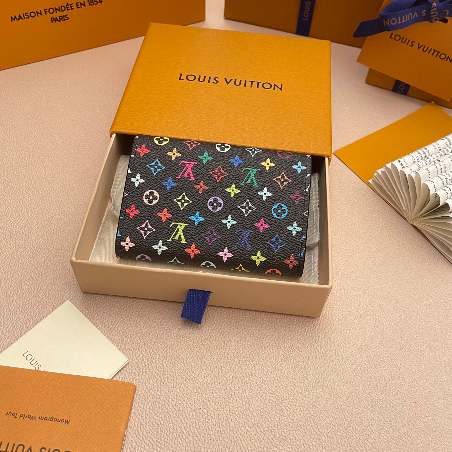 Louis Vuitton Rosalie Coin Purse Murakami Edition - Compact & Stylish Wallet 3 i1736532333140 5693 0 1