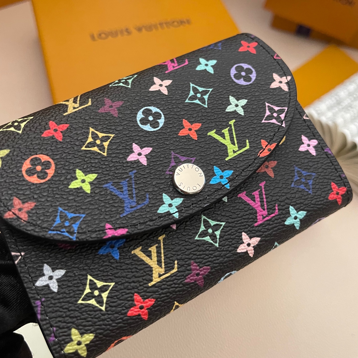 Louis Vuitton Rosalie Coin Purse Murakami Edition - Compact & Stylish Wallet 4 i1736532334509 549 0 2