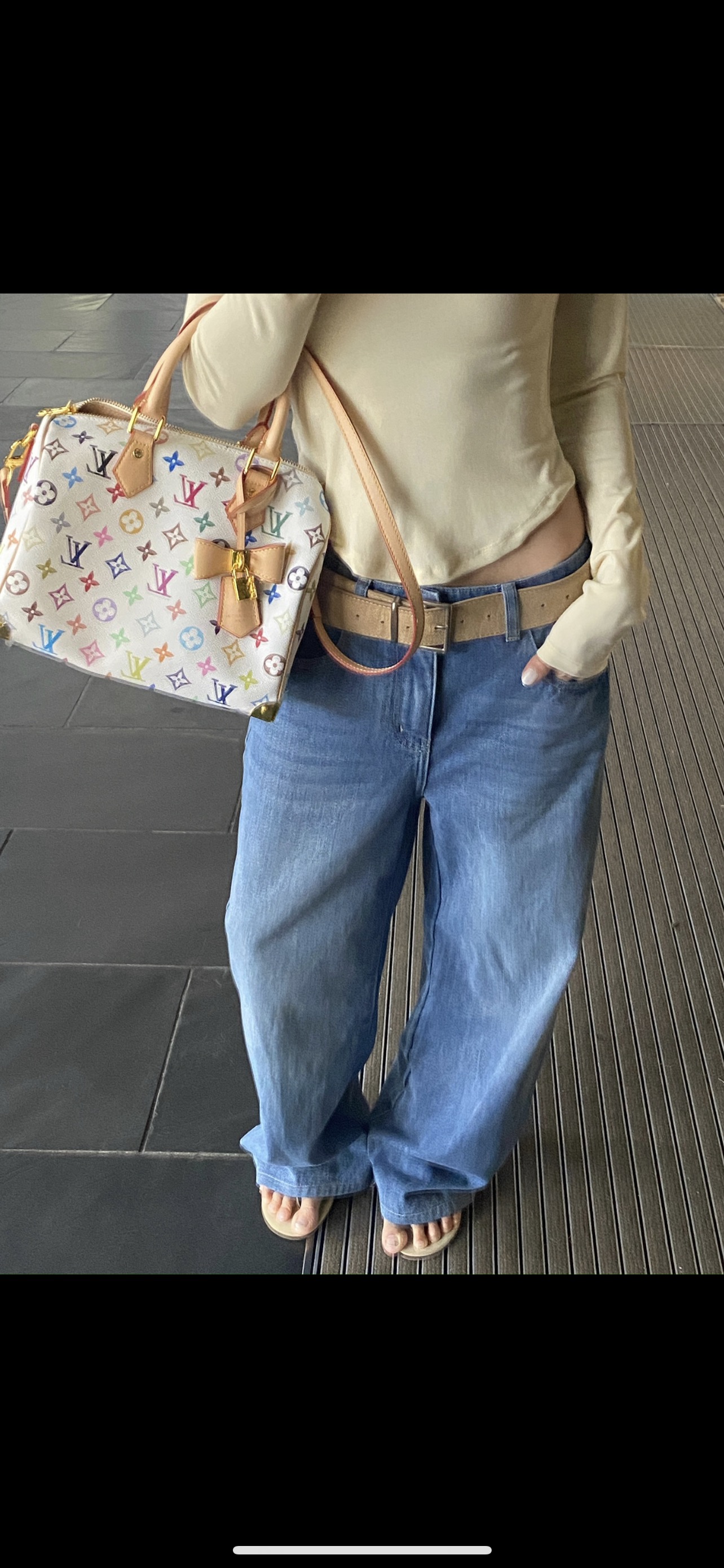 Louis Vuitton Speedy Handbag: Iconic Style in Multicolor Monogram Canvas