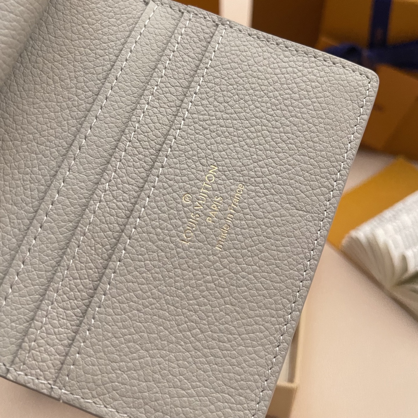 Louis Vuitton Low Key Compact Wallet in Leather with Golden Lock 7 i1742479043396 1006 0 6