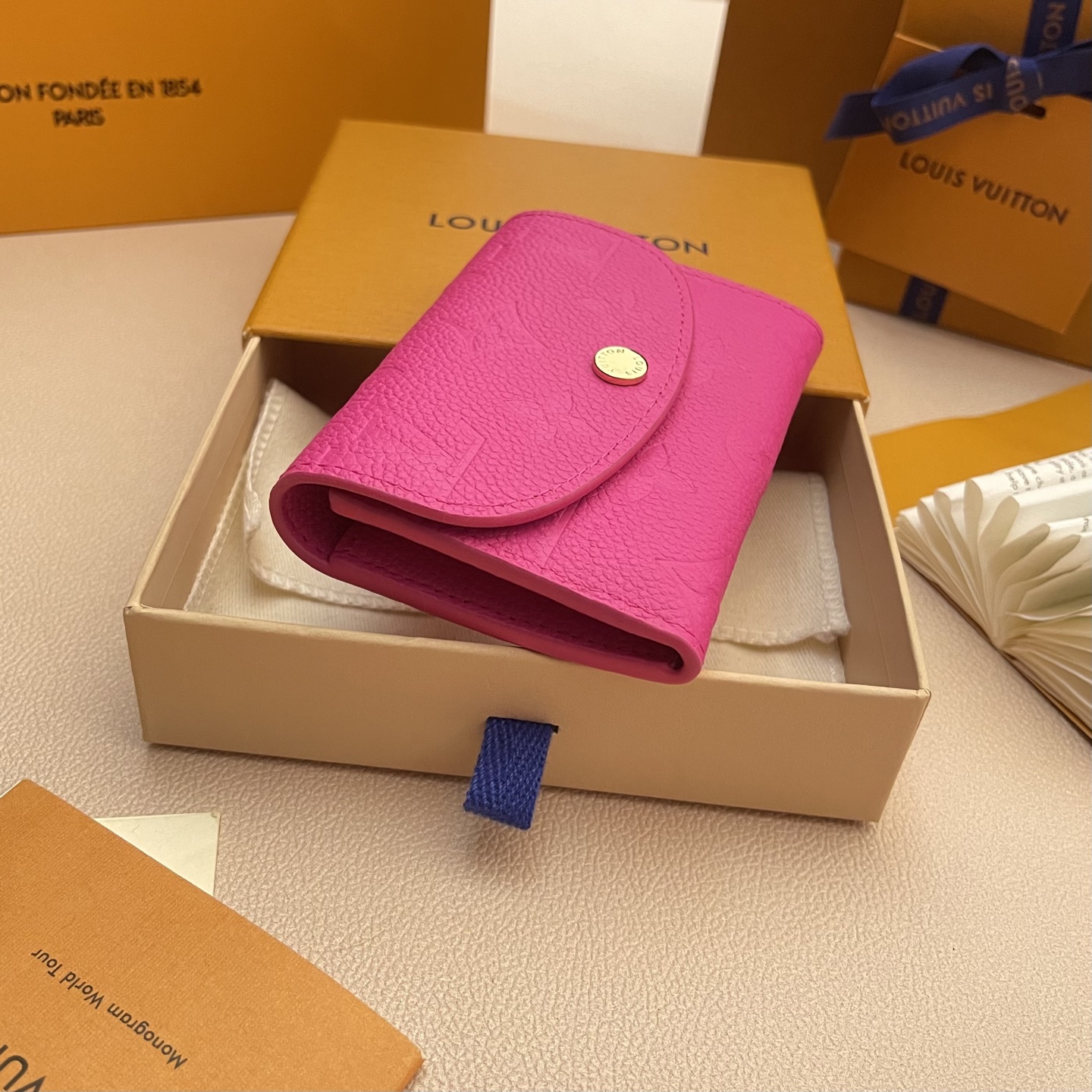Louis Vuitton Rosalie Coin Purse: Compact, Chic, and Perfectly Pink - M14085 3 i1742753226187 6505 0 2