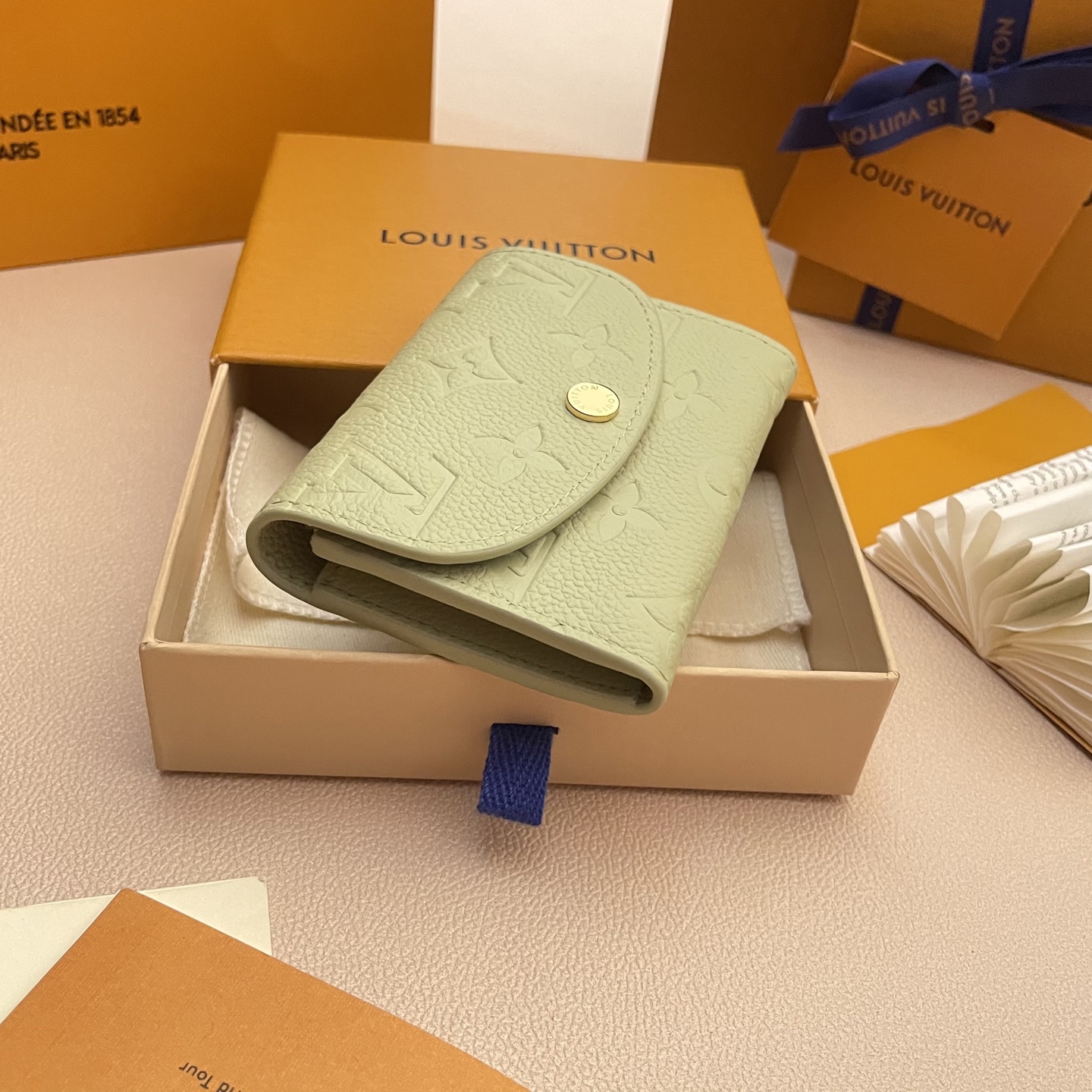 Louis Vuitton Rosalie Coin Purse - Compact Elegance in Green Monogram 3 i1742753518502 6419 0 2