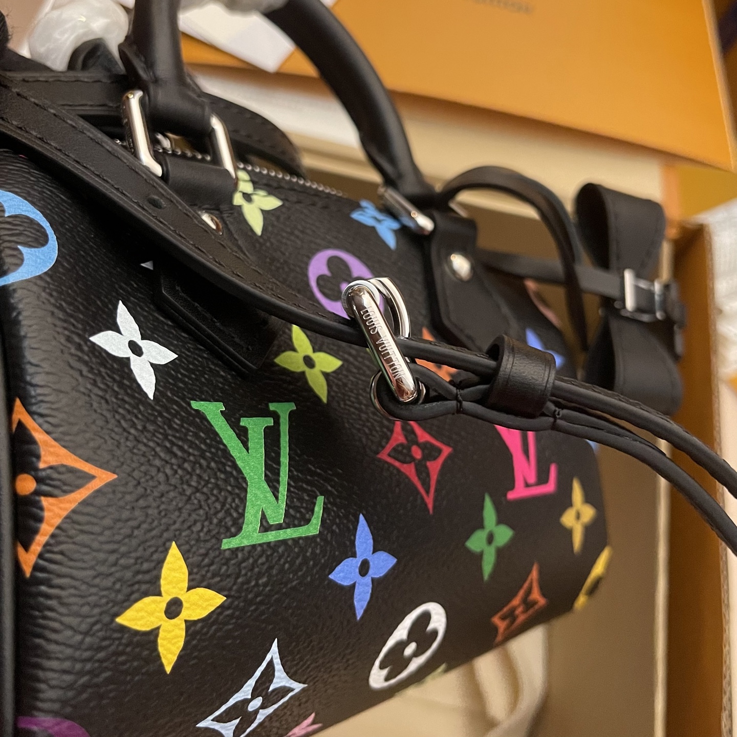 Louis Vuitton Speedy Bandouliere 25 Multicolor: Chic & Compact Handbag 8 i1743170590253 2723 0 7