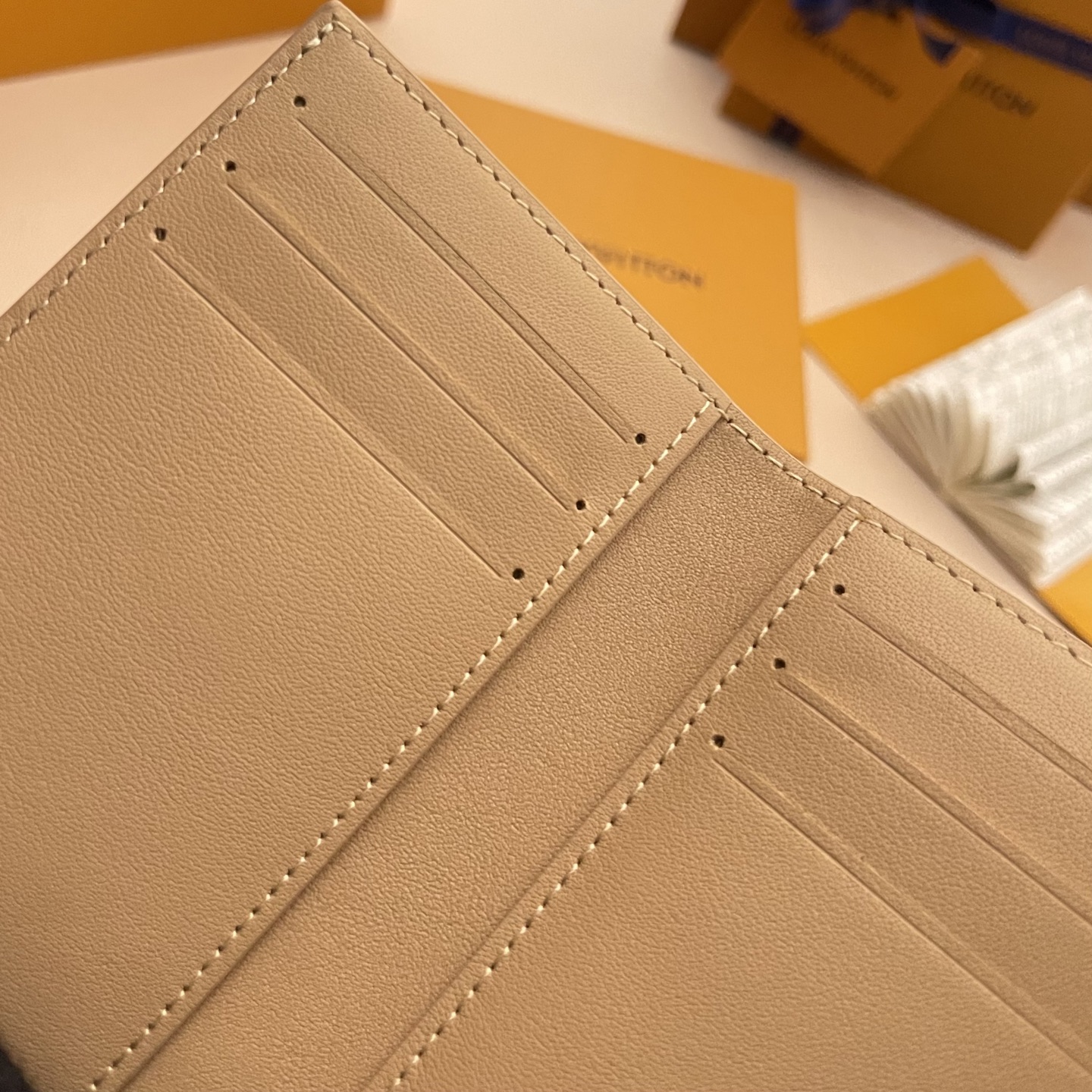 Louis Vuitton Taurillon Leather Slender Pilot Wallet - Monogram Embossed 8 i1743595205992 7210 0 6