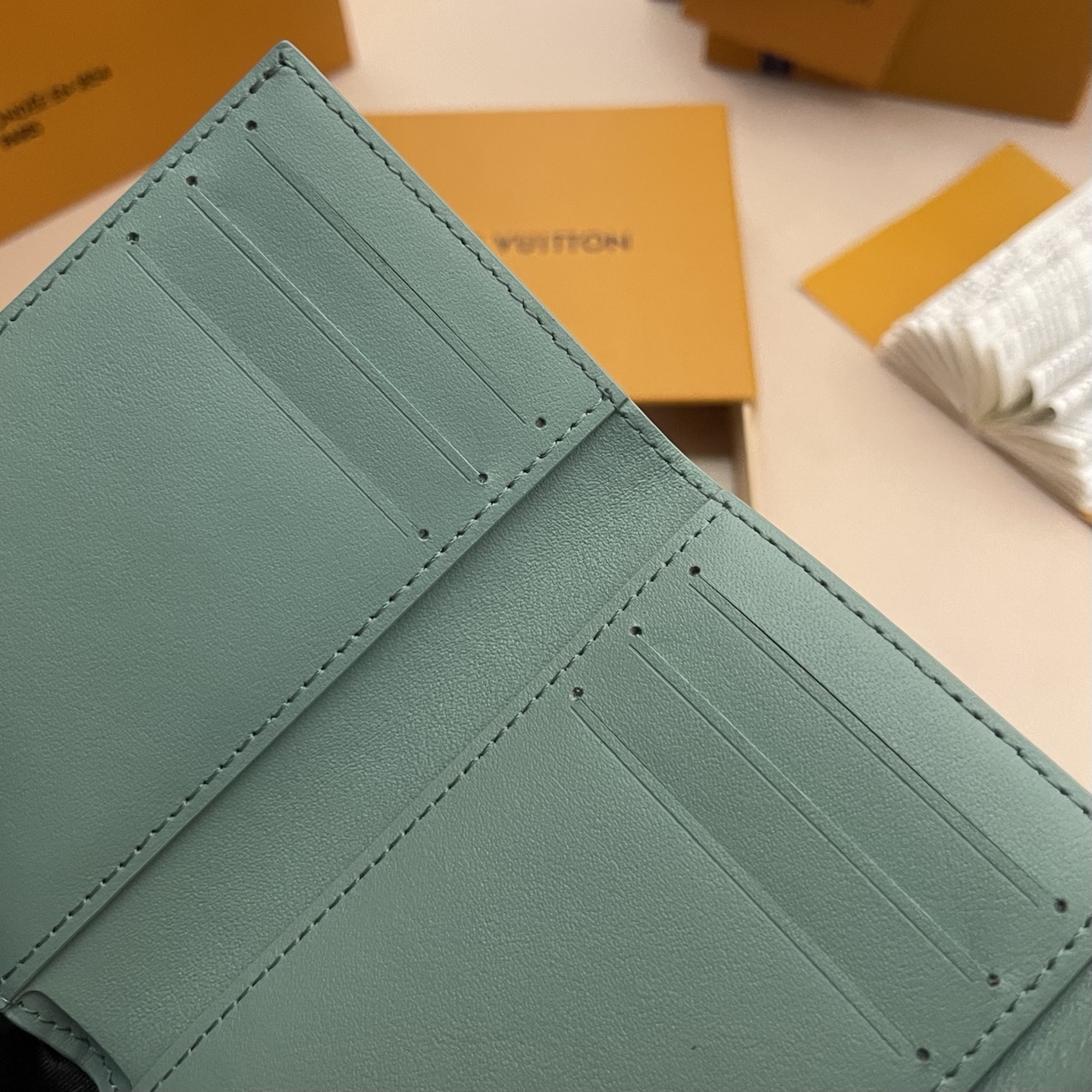 Louis Vuitton Slender Pilot Wallet Taurillon Leather Green M14143 9 i1743595238324 4301 0 7