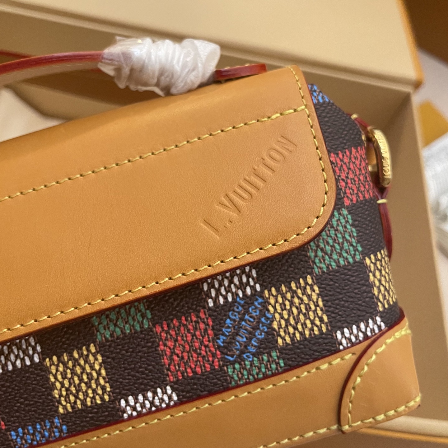 Louis Vuitton Steamer East West Mini Bag Damier Ebene Canvas N00187 5 i1744729087574 1626 0 2