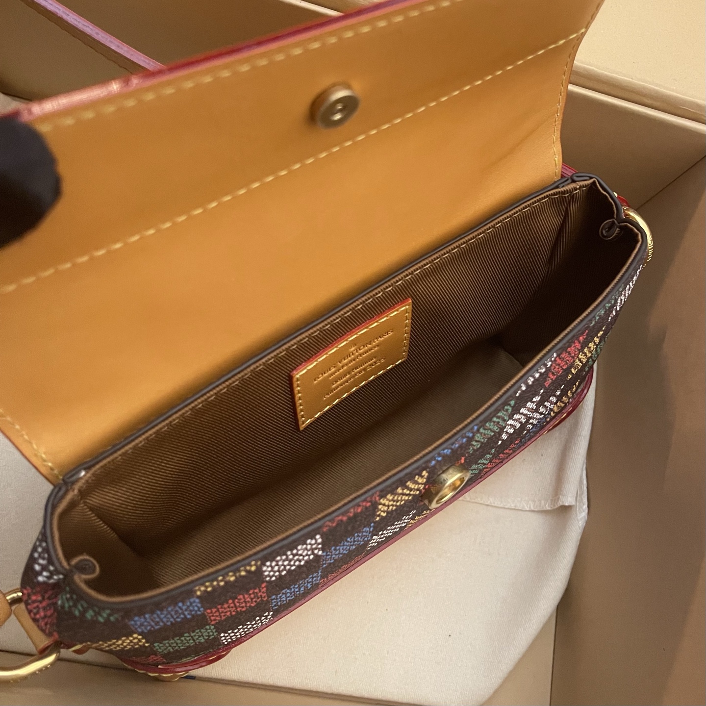 Louis Vuitton Steamer East West Mini Bag Damier Ebene Canvas N00187 9 i1744729097414 8477 0 7