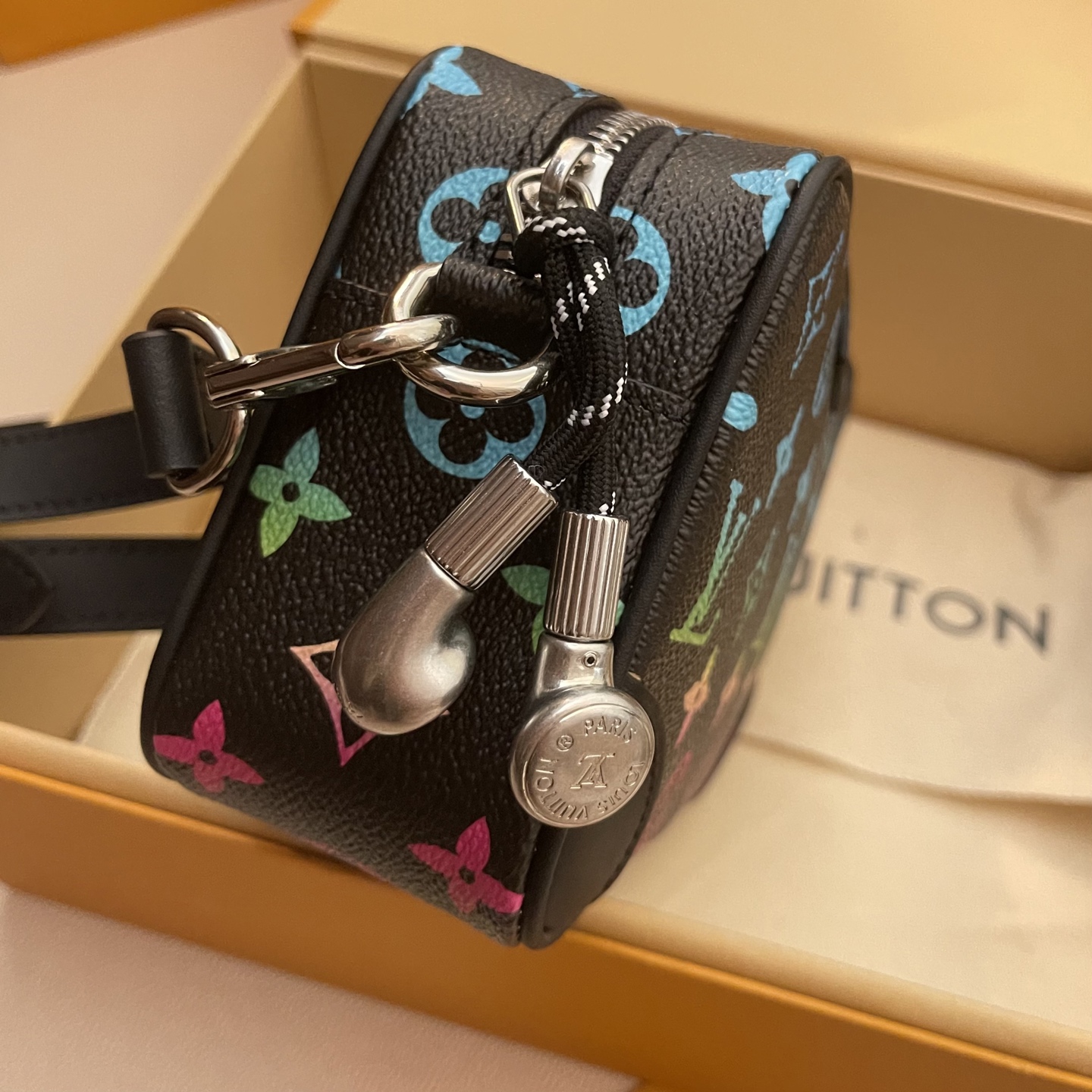 Louis Vuitton Trocadero Mini Camera Bag, Monogram Iridescent, 20 x 13 x 6.5 cm 6 i1745434476178 6059 0 5