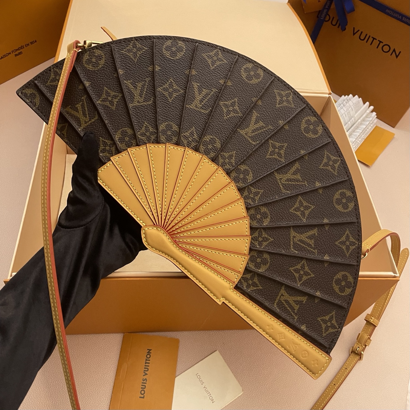 Louis Vuitton Monogram Canvas Fan Bag - Limited Edition Collector's Item 4 i1745674100349 7194 0 2