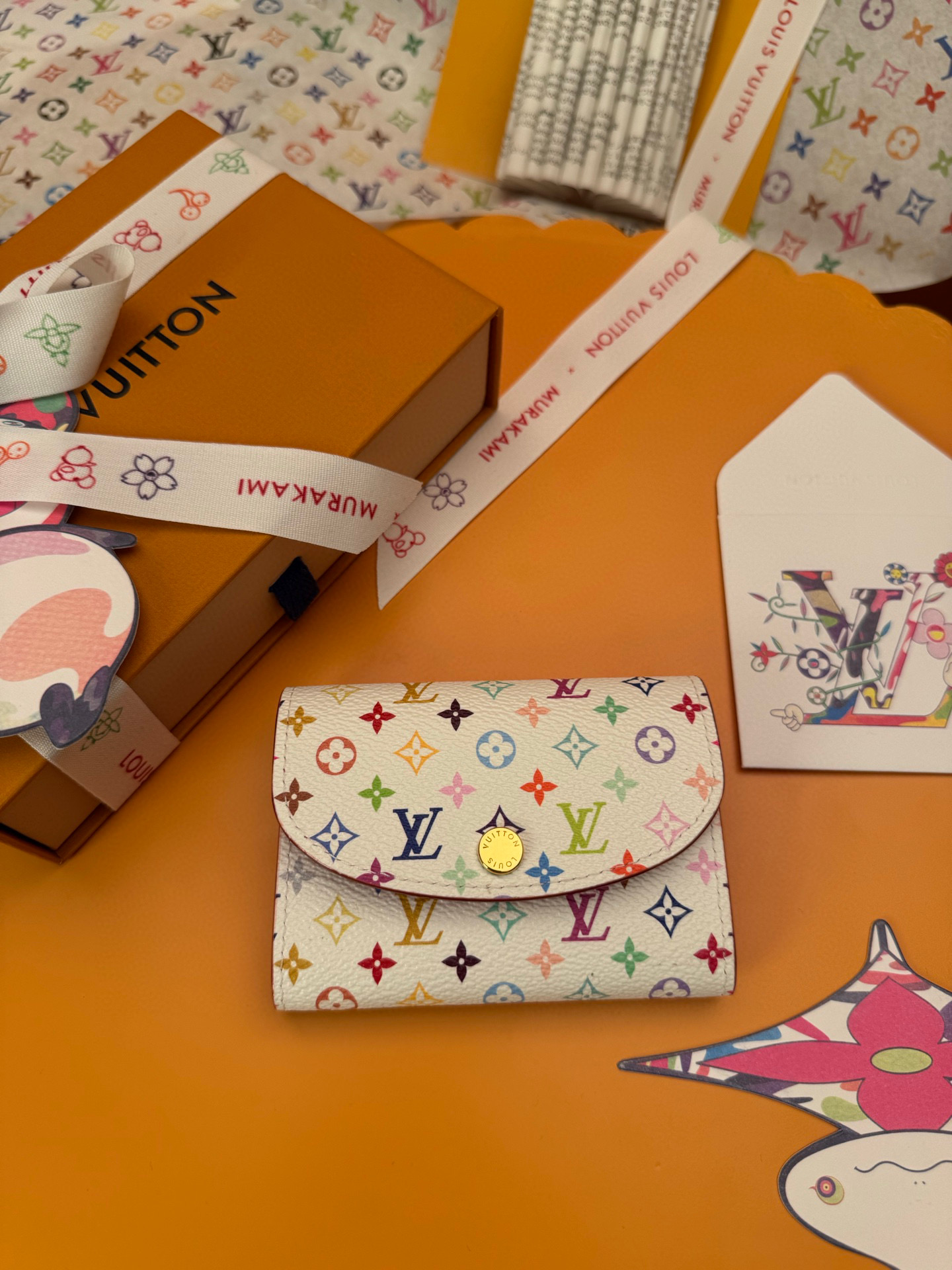 Louis Vuitton Rosalie Coin Purse Monogram Multicolore Leather Wallet 4 i1745908995430 1117 0 2