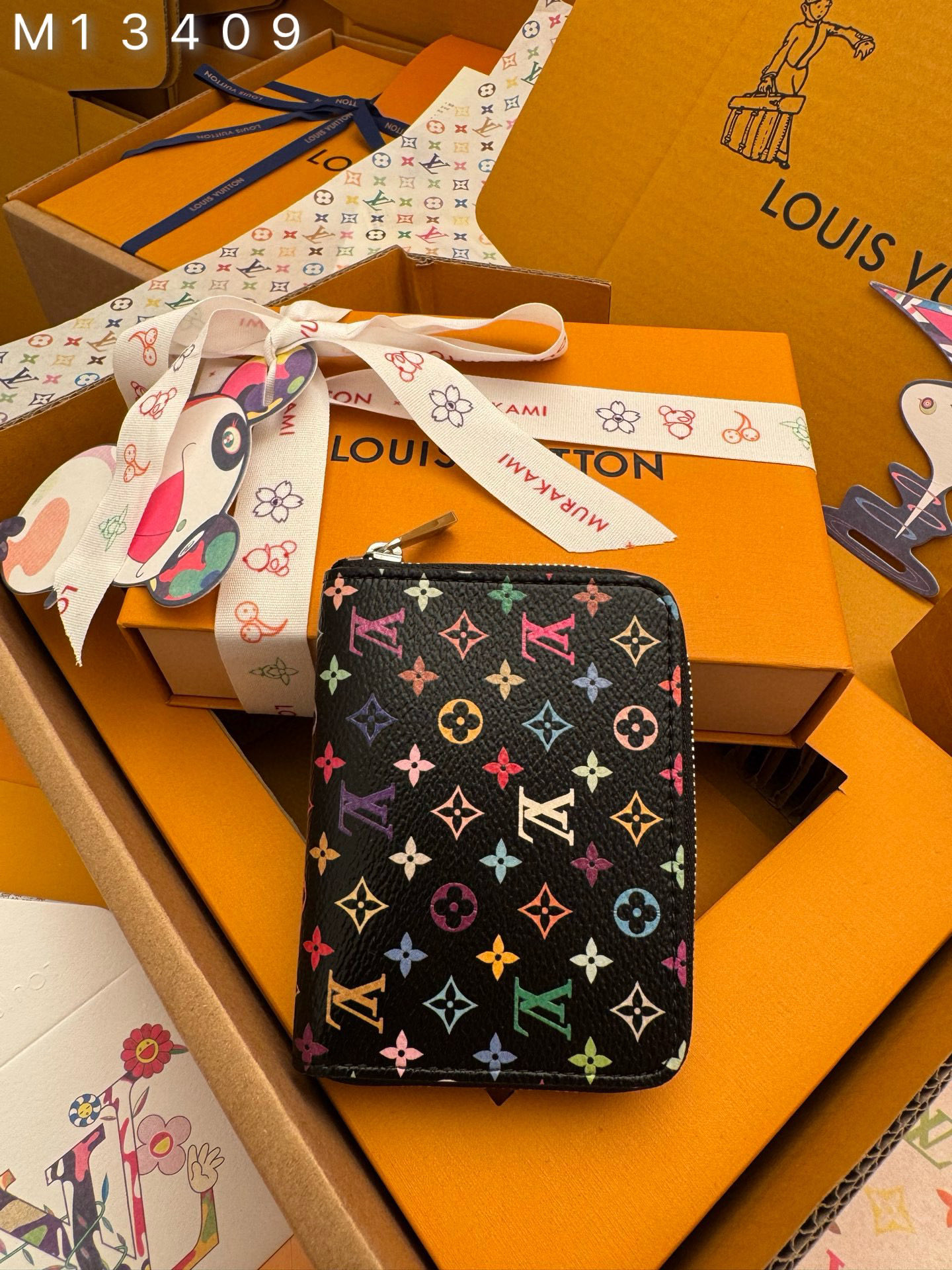 Louis Vuitton Zippy Coin Purse Multicolor Monogram Wallet, Compact & Stylish 2 i1746194517007 1889 0 3