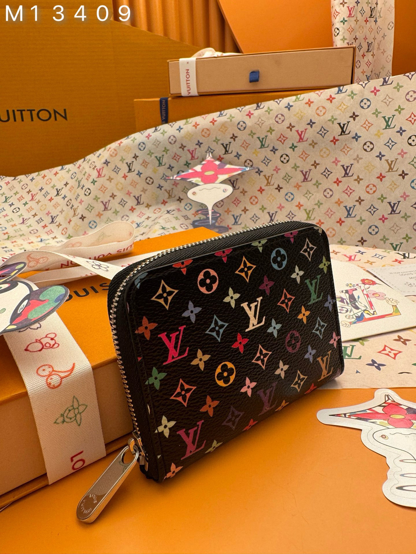 Louis Vuitton Zippy Coin Purse Multicolor Monogram Wallet, Compact & Stylish 4 i1746194517013 9332 0 1
