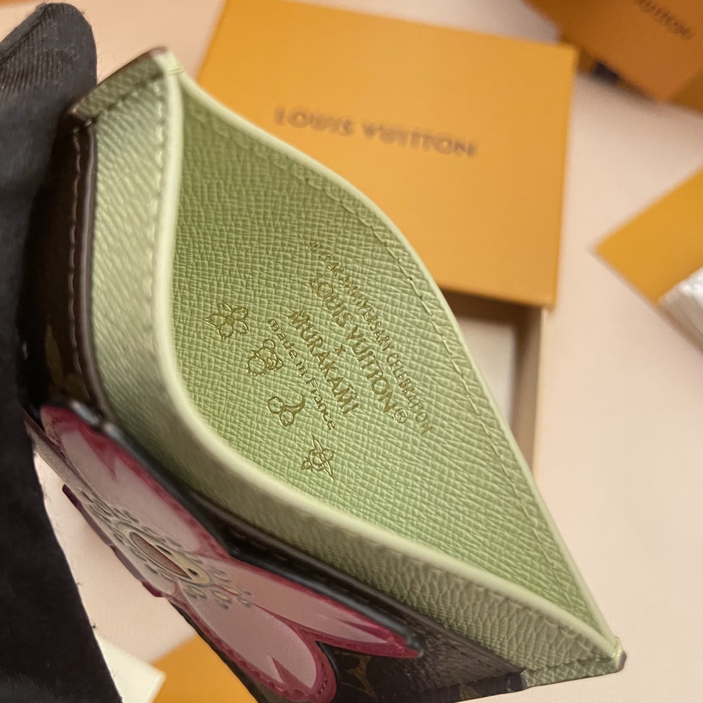 Louis Vuitton Takashi Murakami Cherry Blossom Monogram Card Holder Wallet 7 i1746369570080 6136 0 5