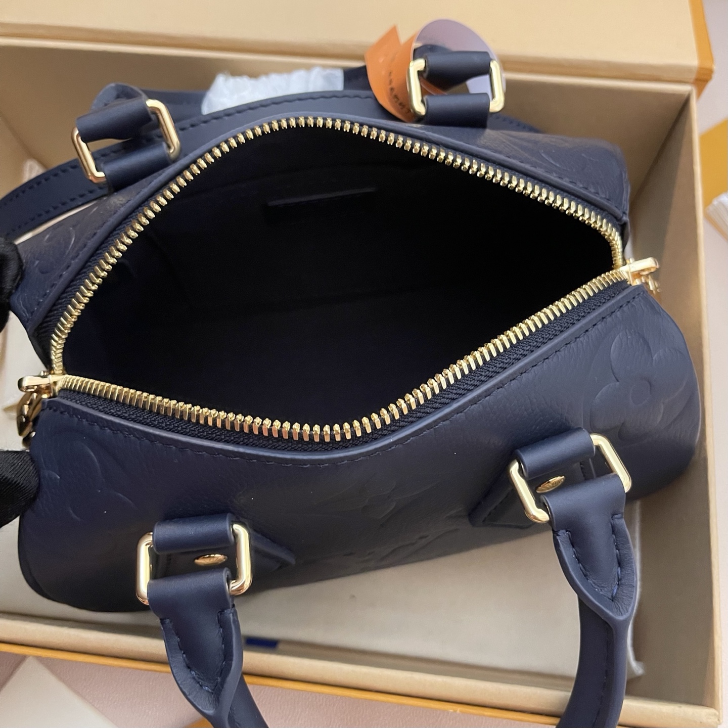 Louis Vuitton Speedy Bandoulière 20 Pillow Bag - Monogram Empreinte Leather 8 i1747229007628 8452 0 7
