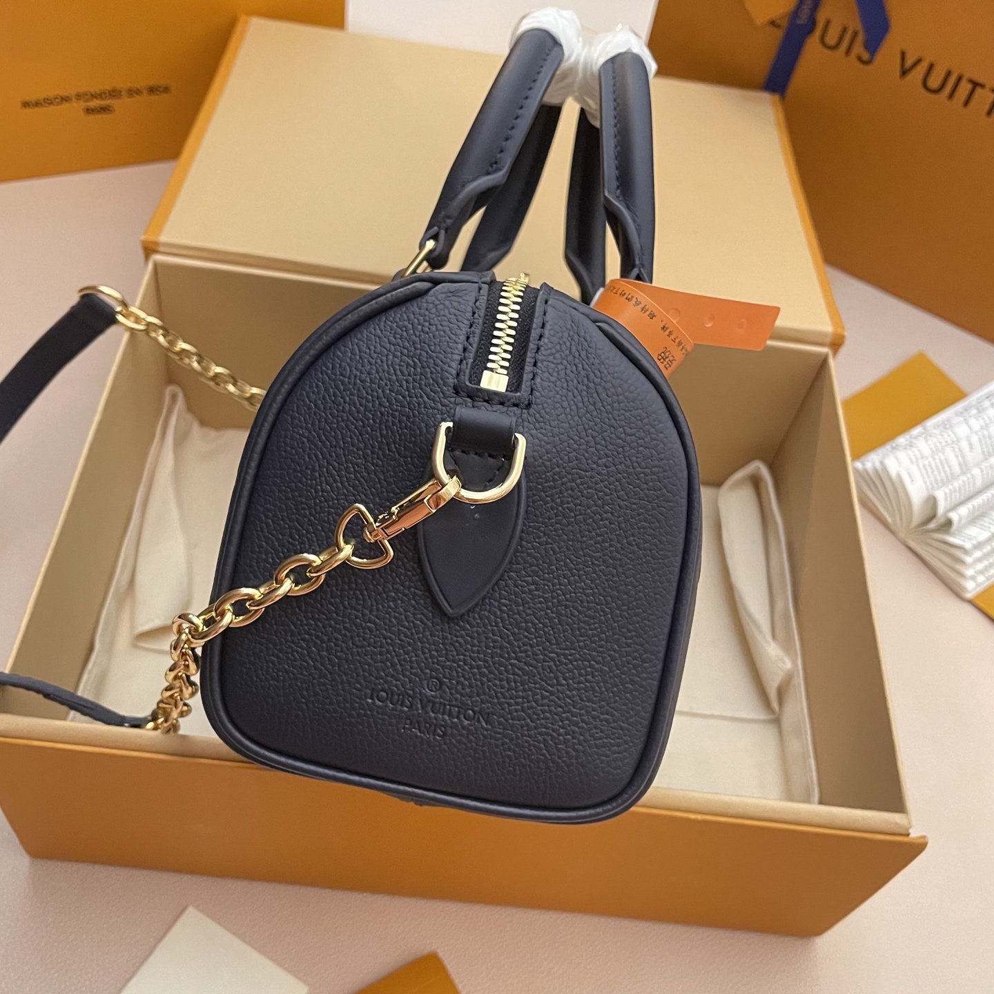 Louis Vuitton Speedy Bandoulière 20 Pillow Bag - Monogram Empreinte Leather 3 i1747229007662 6973 0 2