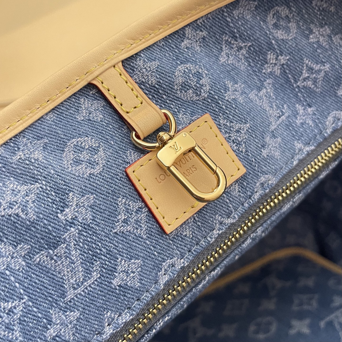 Louis Vuitton Neverfull MM Shopping Bag - Monogram Denim, Spacious & Stylish 7 i1747230747108 5656 0 6