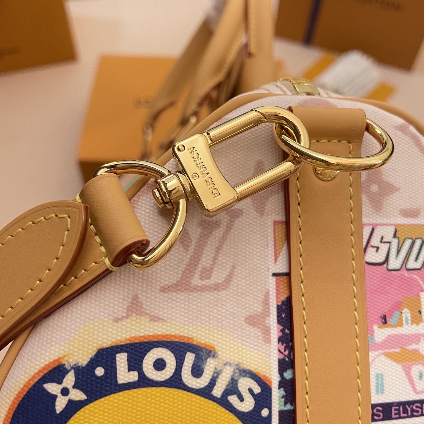 Louis Vuitton Keepall Bandoulière 50: Travel in Style, Monogram Canvas Bag 5 i1747320584055 6873 0 4