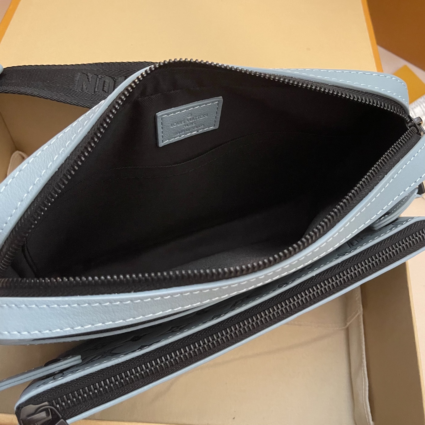 Louis Vuitton Trio Messenger Bag Monogram Shadow Leather Light Blue 9 i1747660074627 5109 0 7