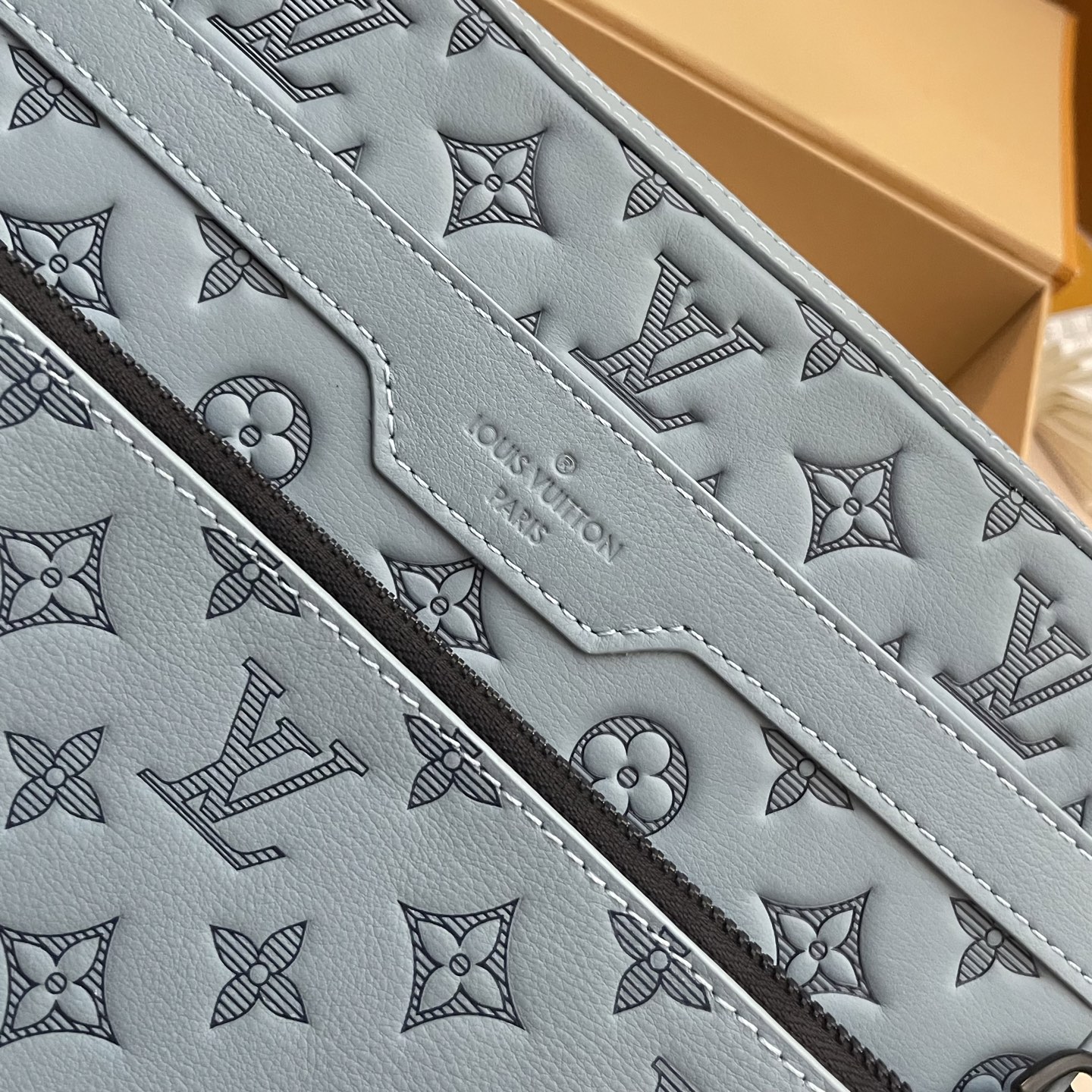 Louis Vuitton Trio Messenger Bag Monogram Shadow Leather Light Blue 6 i1747660074635 4190 0 4