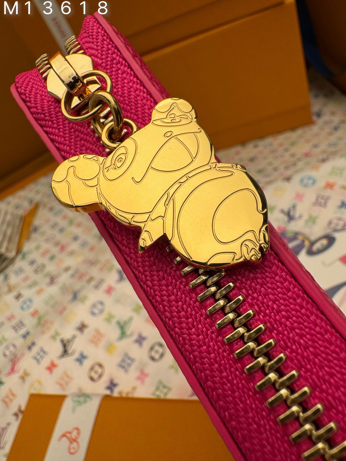 Louis Vuitton Zippy Wallet Pink Leather, Designer Clutch,19.5 x 10.5 x 2.5 cm 4 i1748330836118 7449 0 3