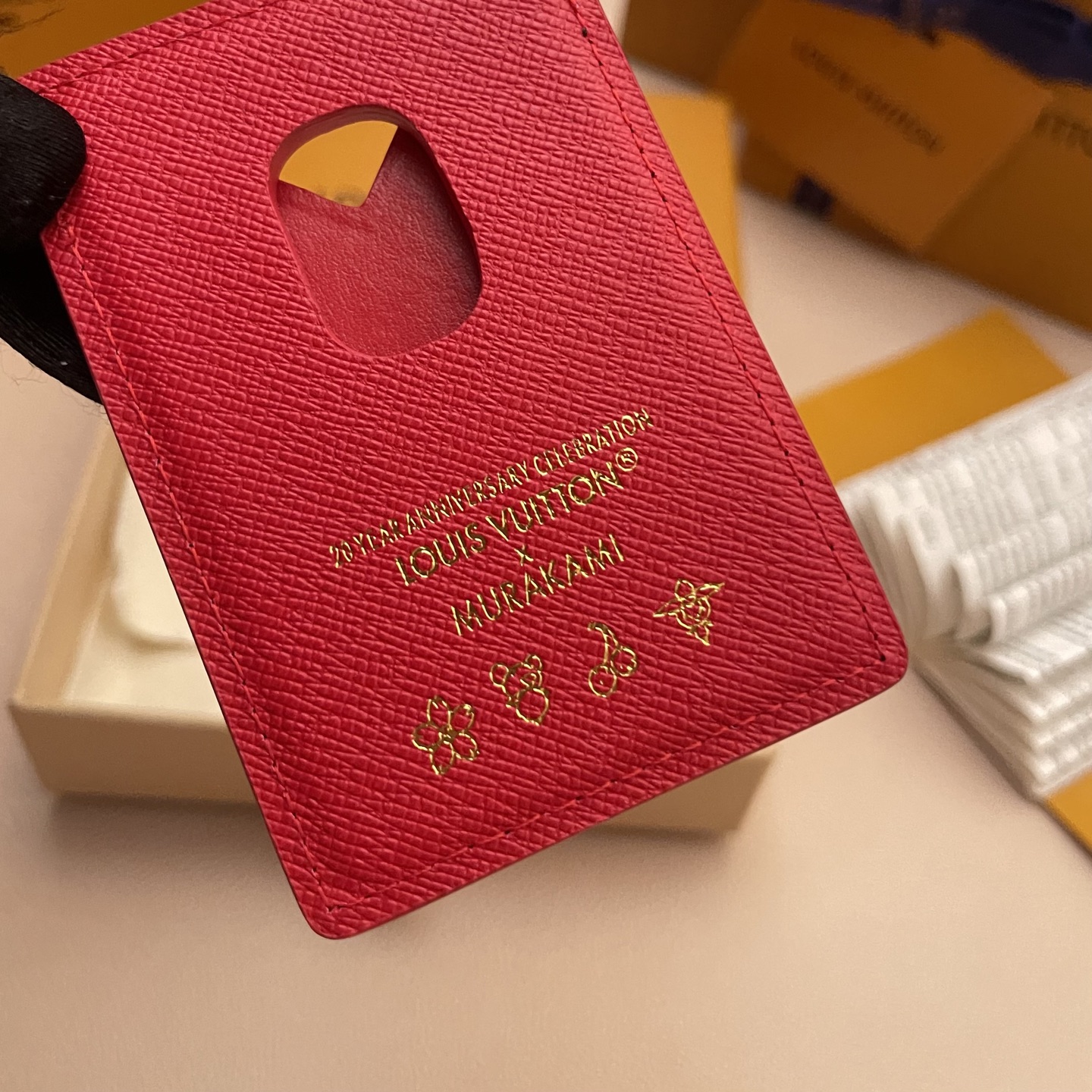 Louis Vuitton Monogram Cherry Magnet Cardholder M14562 5 i1748442373684 9265 0 4