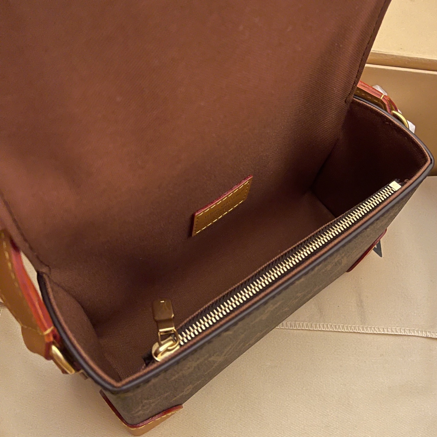 Louis Vuitton Steamer Mini Handbag Monogram Canvas with Gold-Tone Hardware 8 i1748442822184 1444 0 7