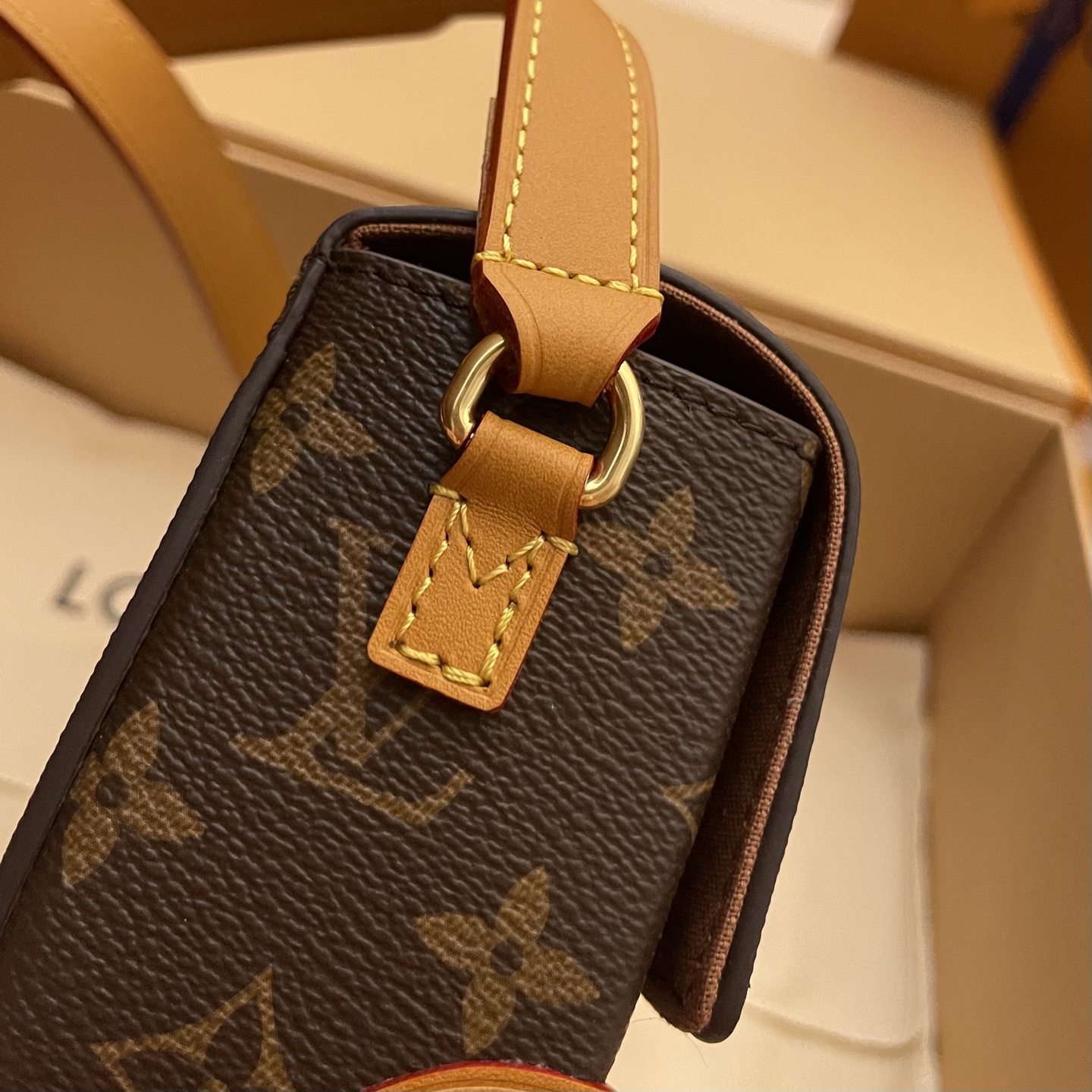 Louis Vuitton Steamer Mini Handbag Monogram Canvas with Gold-Tone Hardware 6 i1748442823684 1355 0 5